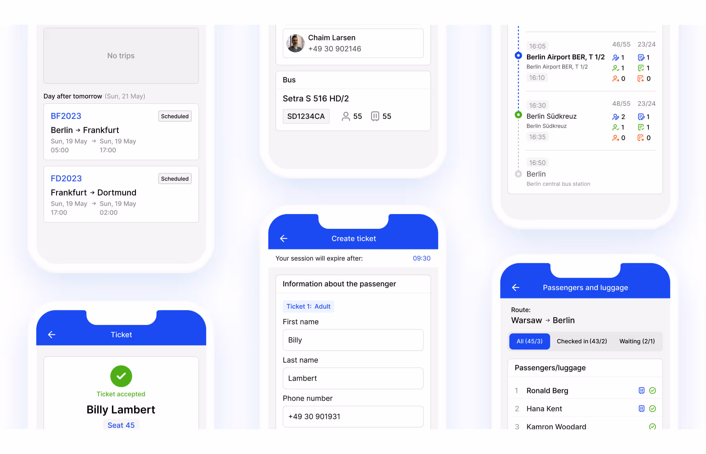 online travel booking system