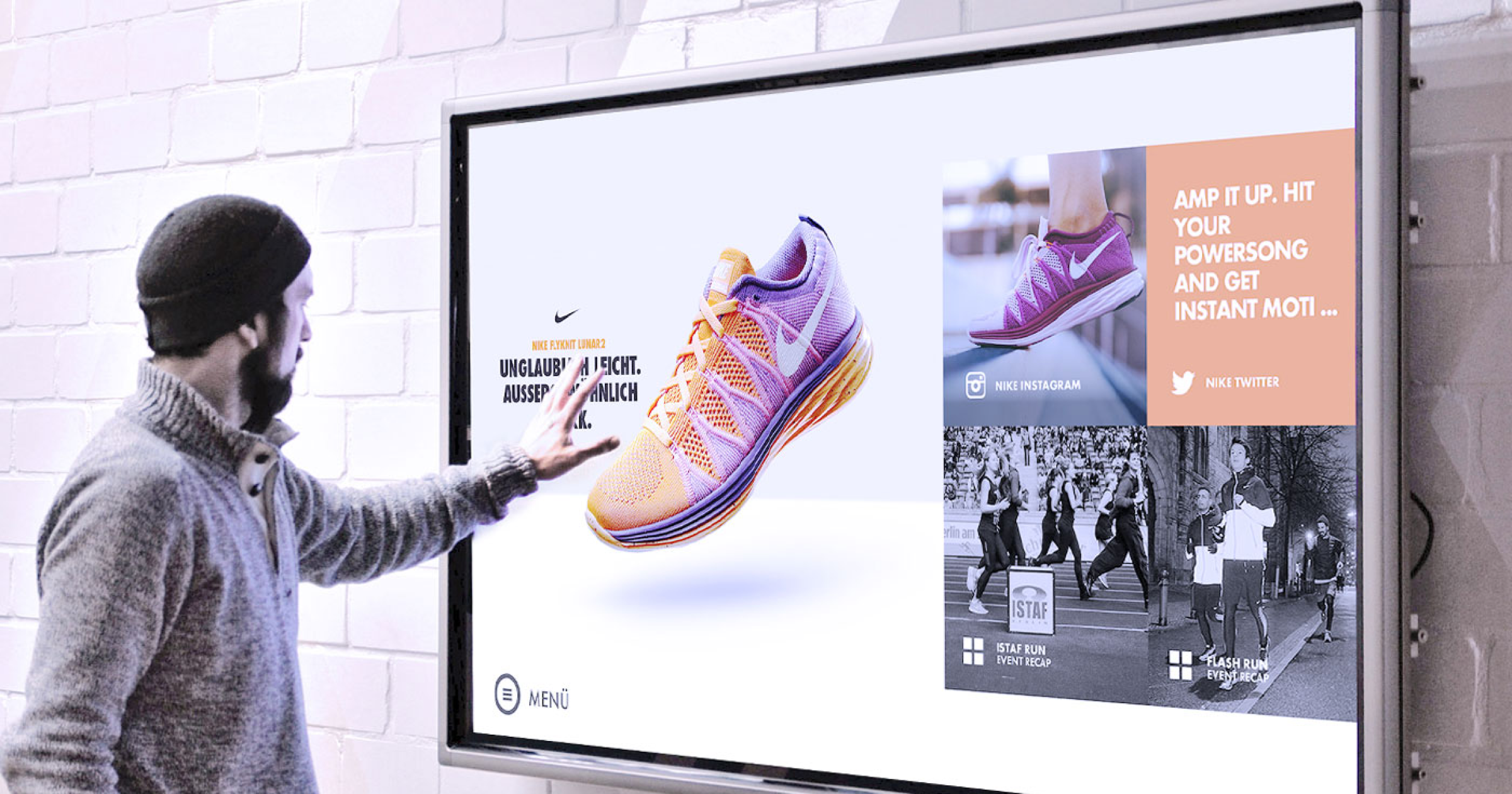 Nike Media Walls