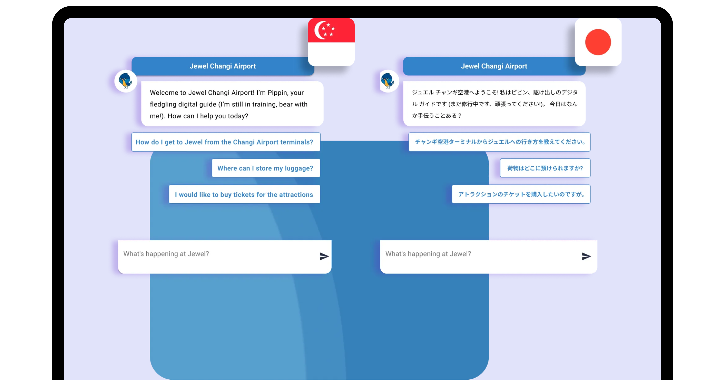 Multilingual support