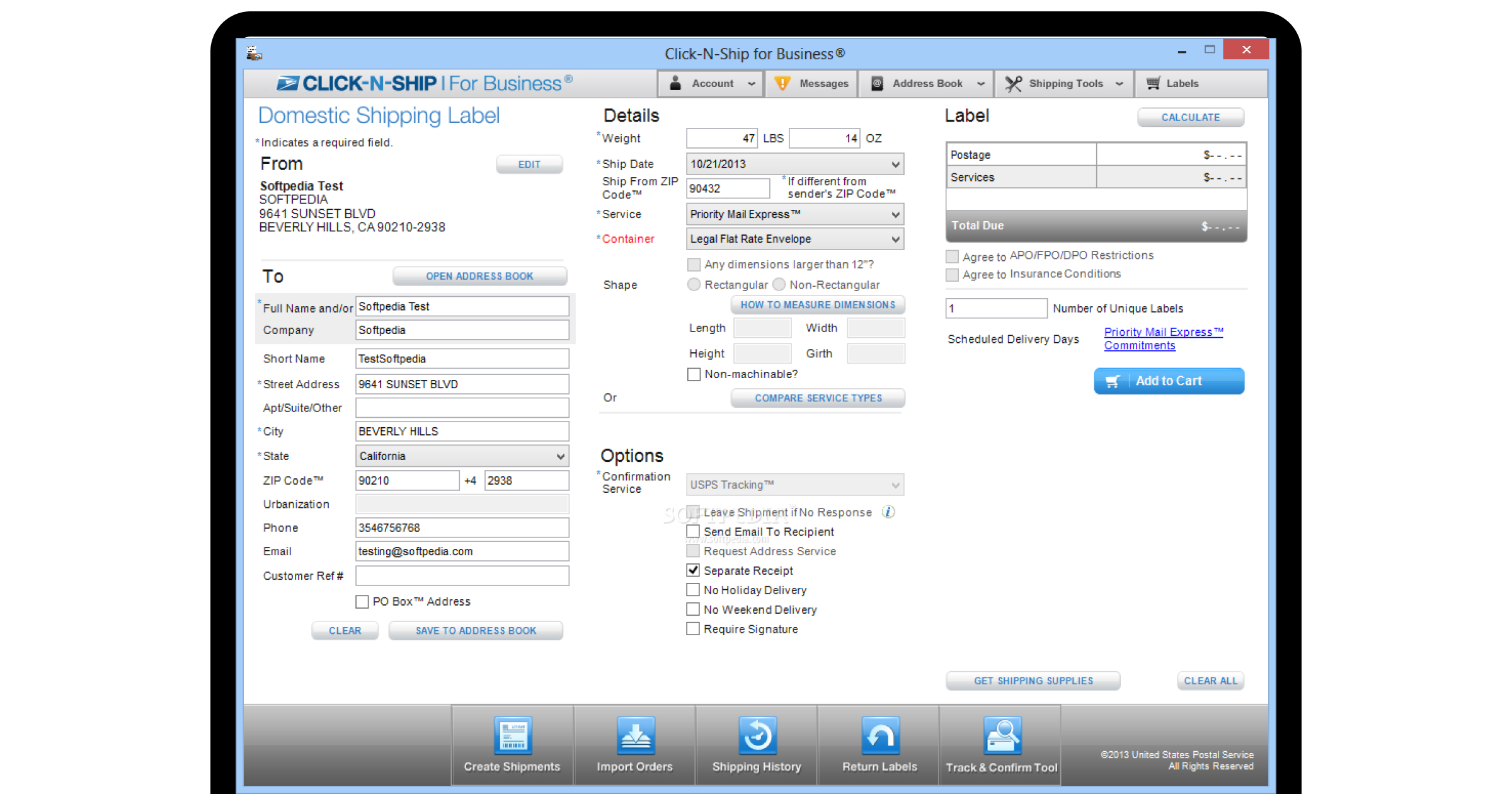 USPS Shipping for Business
