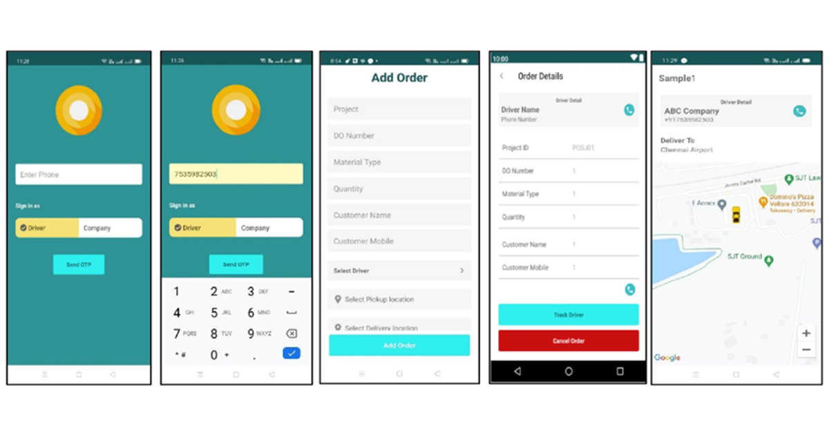 Supplier user interface