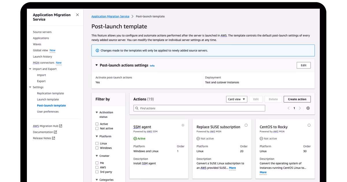 AWS Application Migration Service