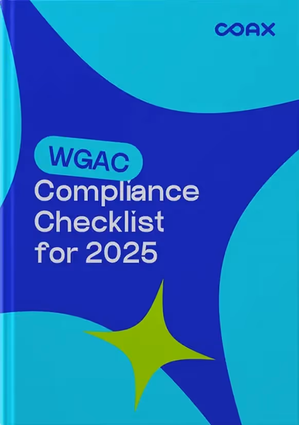 WCAG compliance checklist for 2026