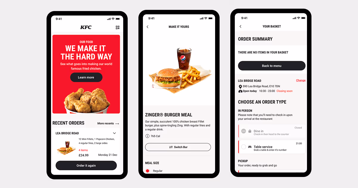 KFC app