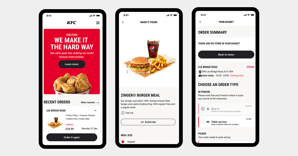 KFC app
