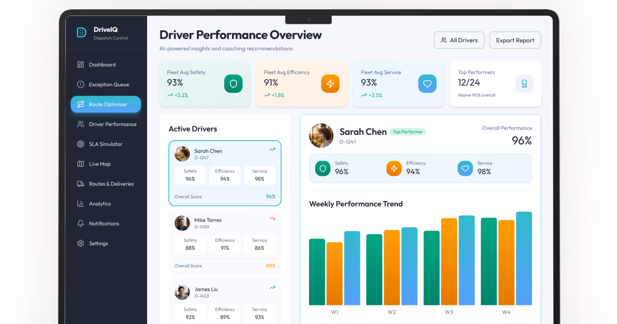 AI logistics platform