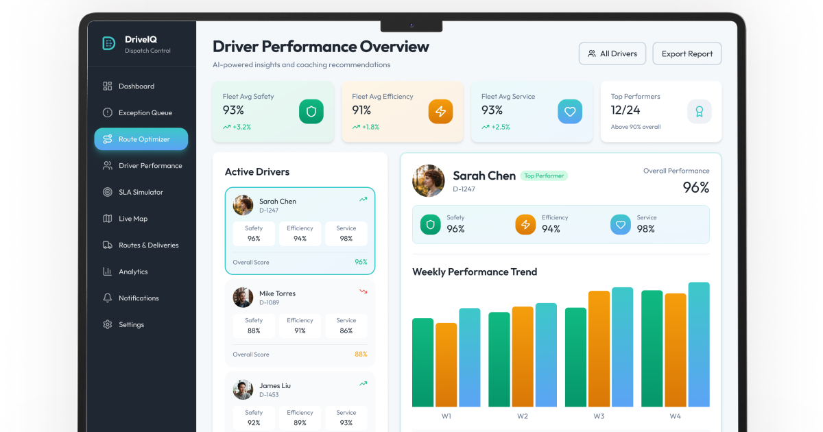 AI logistics platform