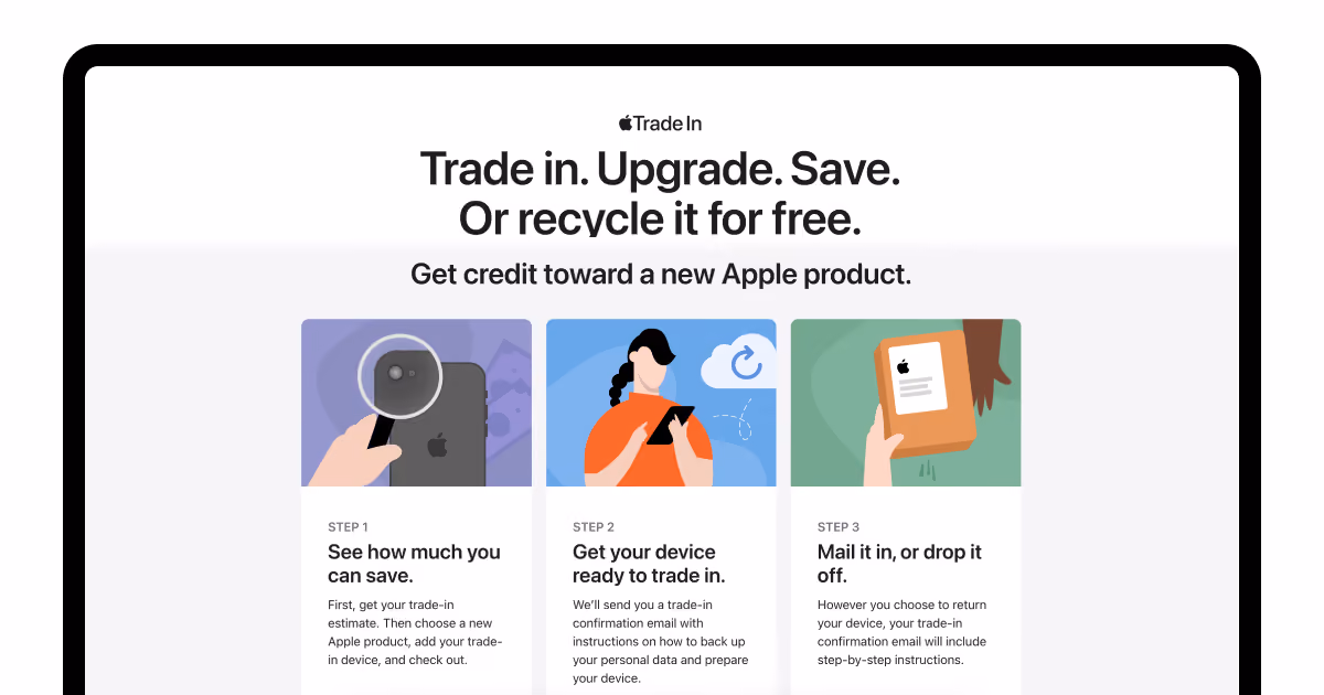 Apple Trade In program