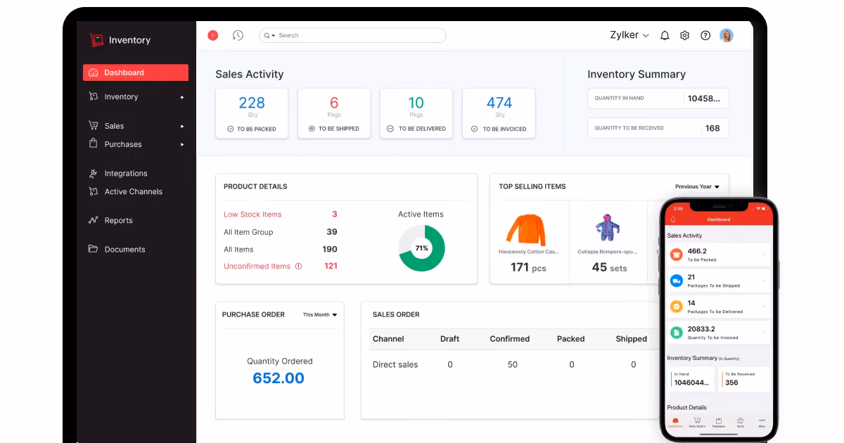 Zoho Inventory