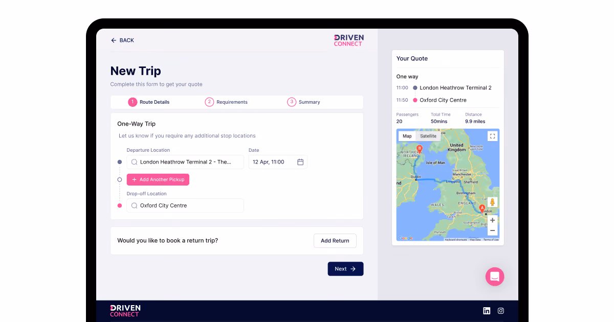 coach booking network