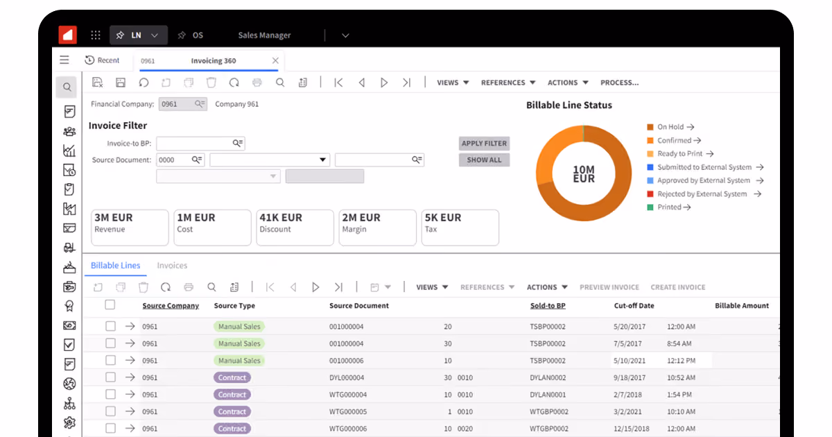 Infor CloudSuite
