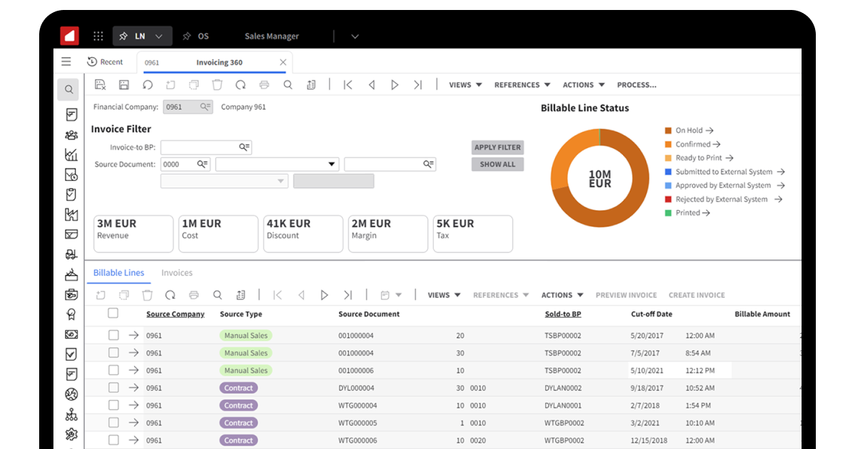 Infor CloudSuite
