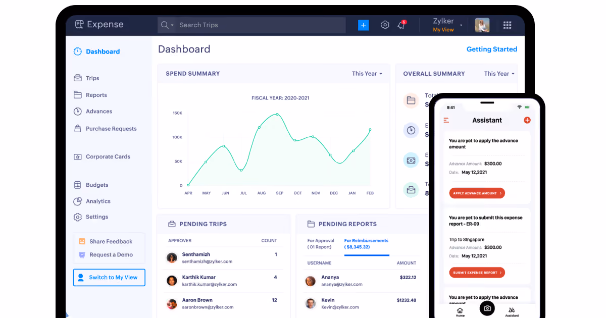 Zoho Expense