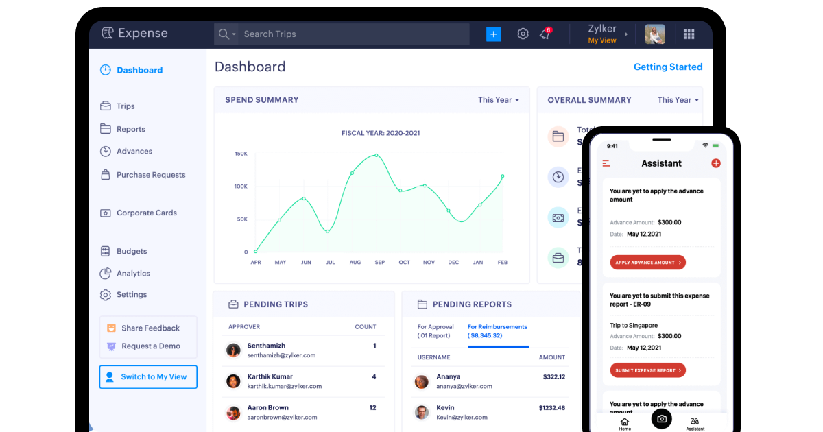 Zoho Expense