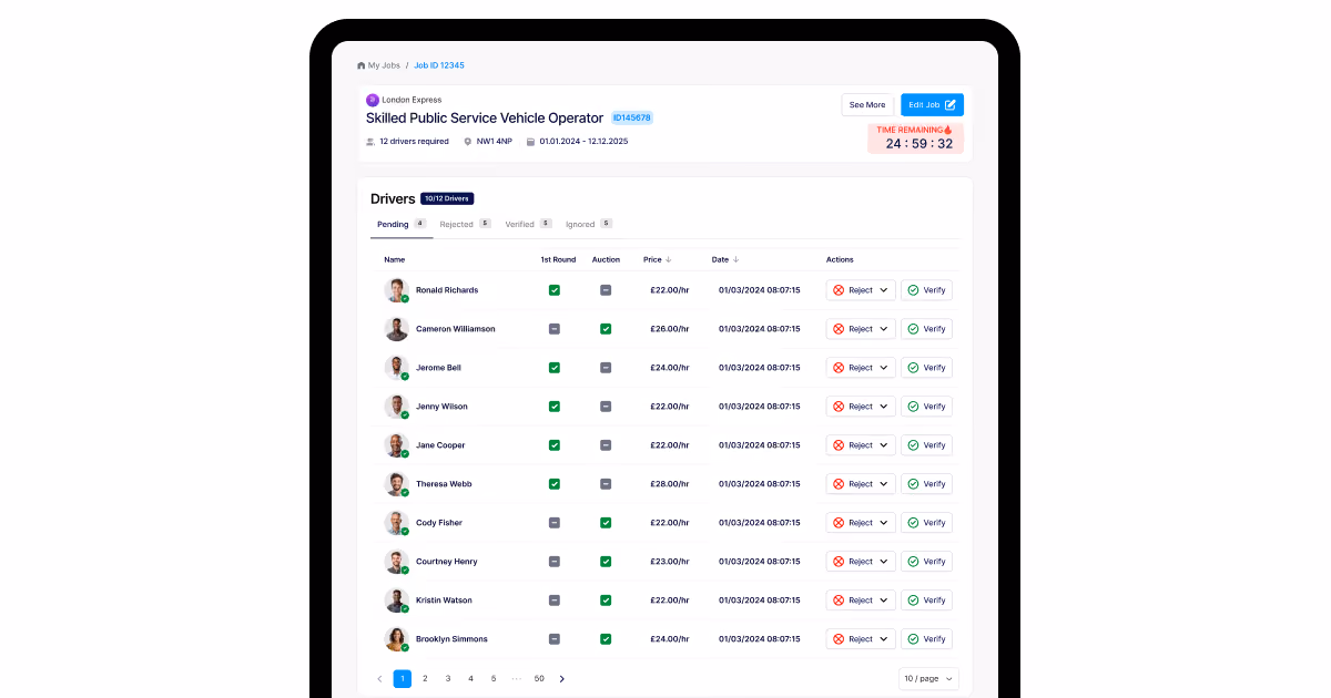 driver management system