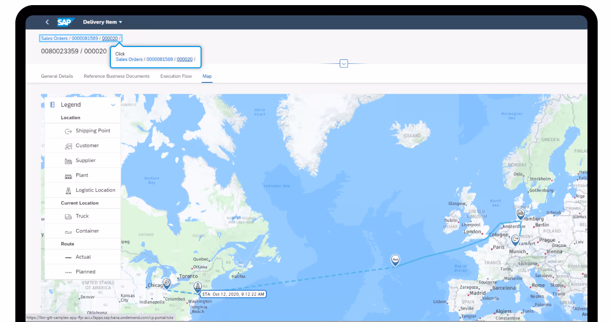 SAP Logistics Business Network