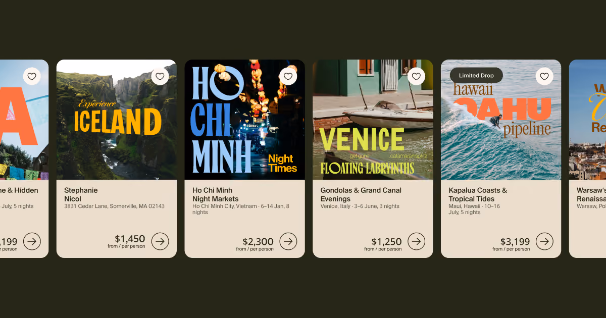 travel booking platform