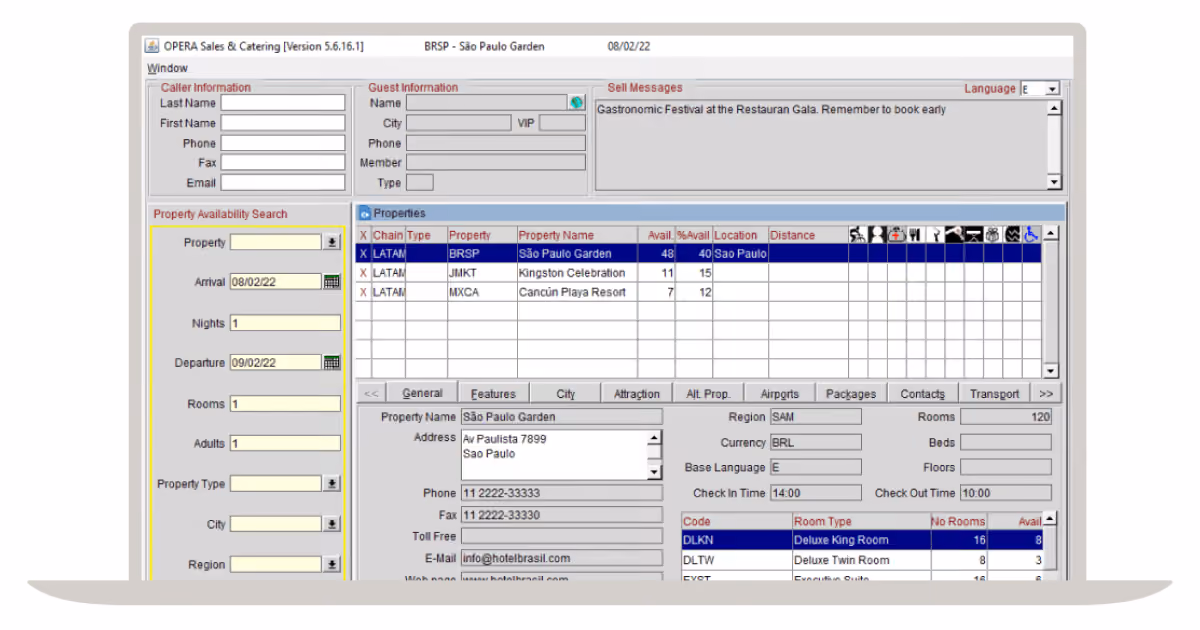 Oracle OPERA RMS