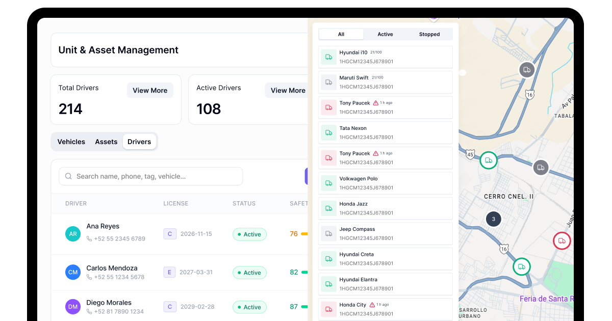 fleet managers platform