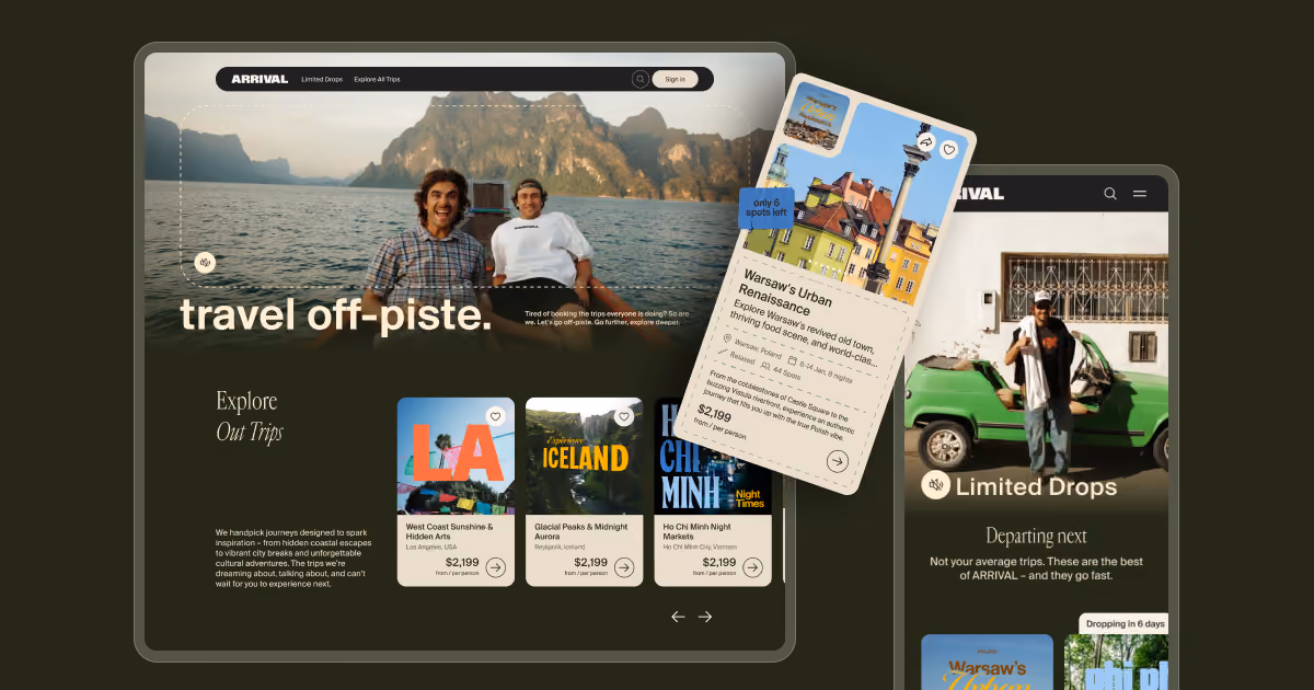 travel booking platform