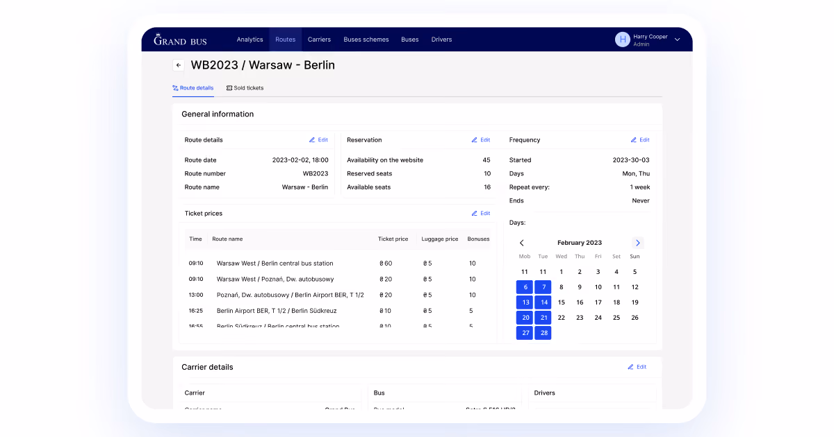 bus booking software