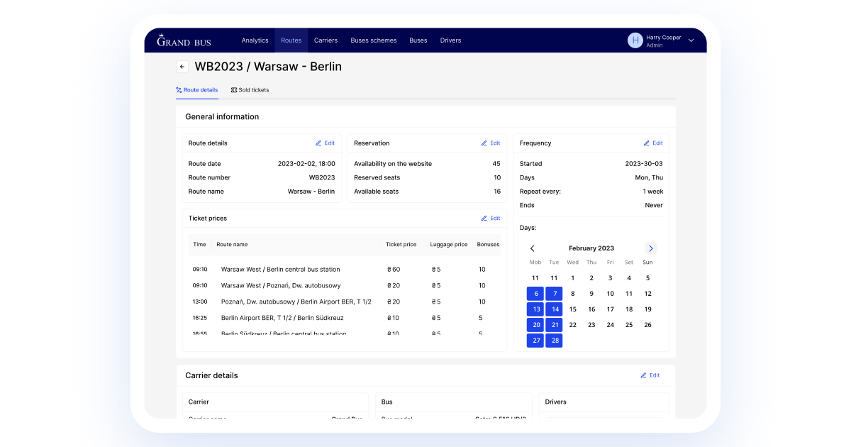 bus booking software