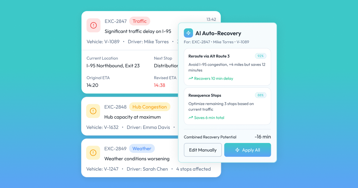AI logistics software