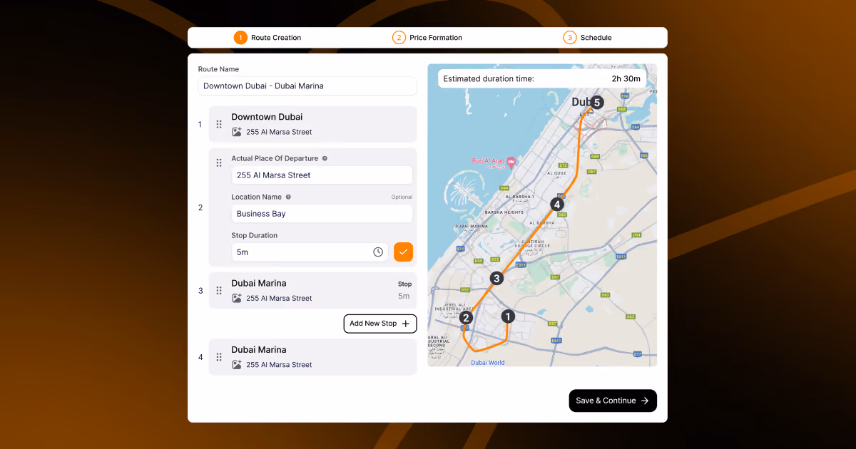 public transport software