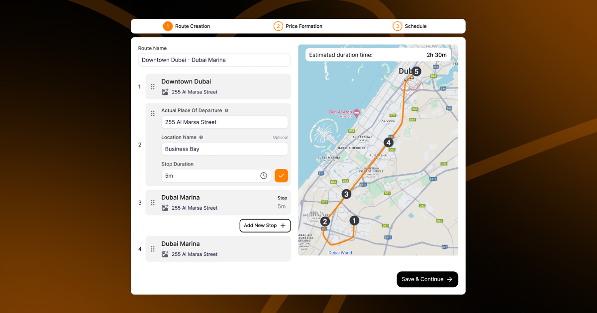 public transport software