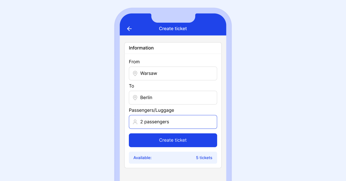 bus ticket booking app
