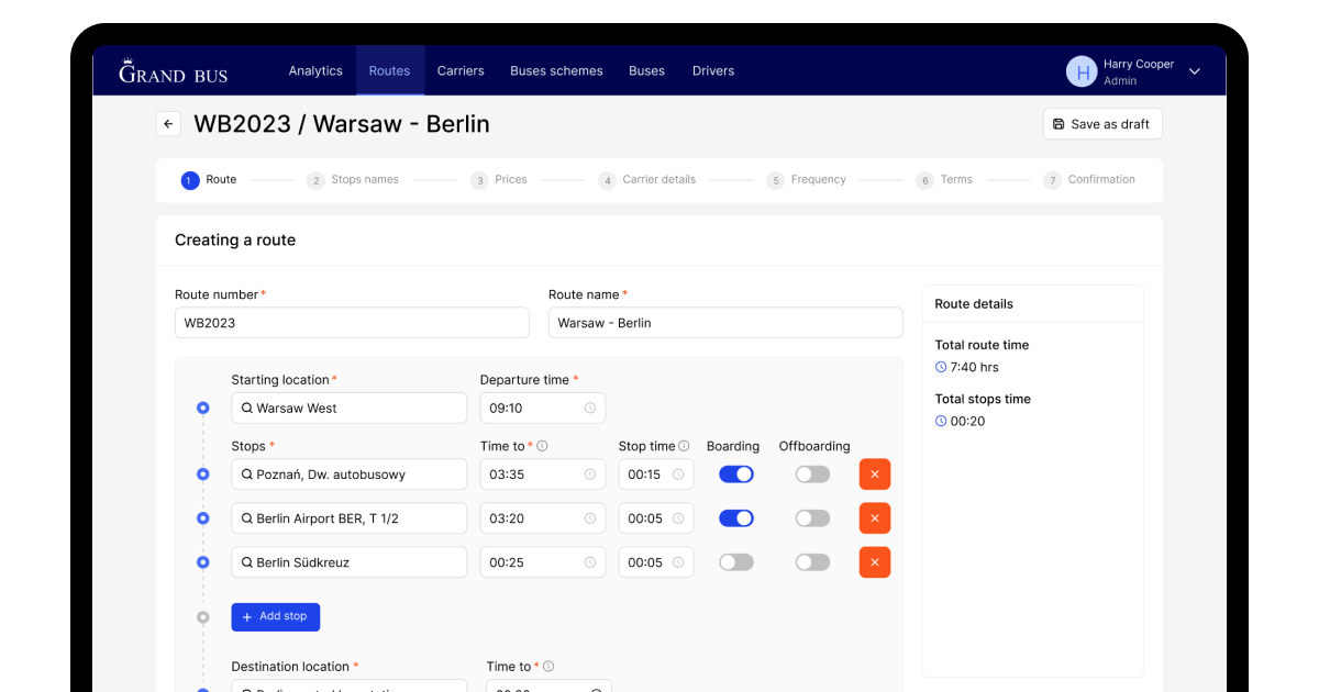 bus ticket booking platform