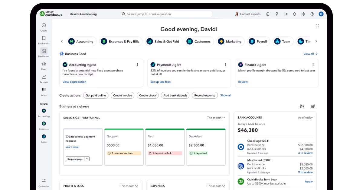 QuickBooks Online Advanced