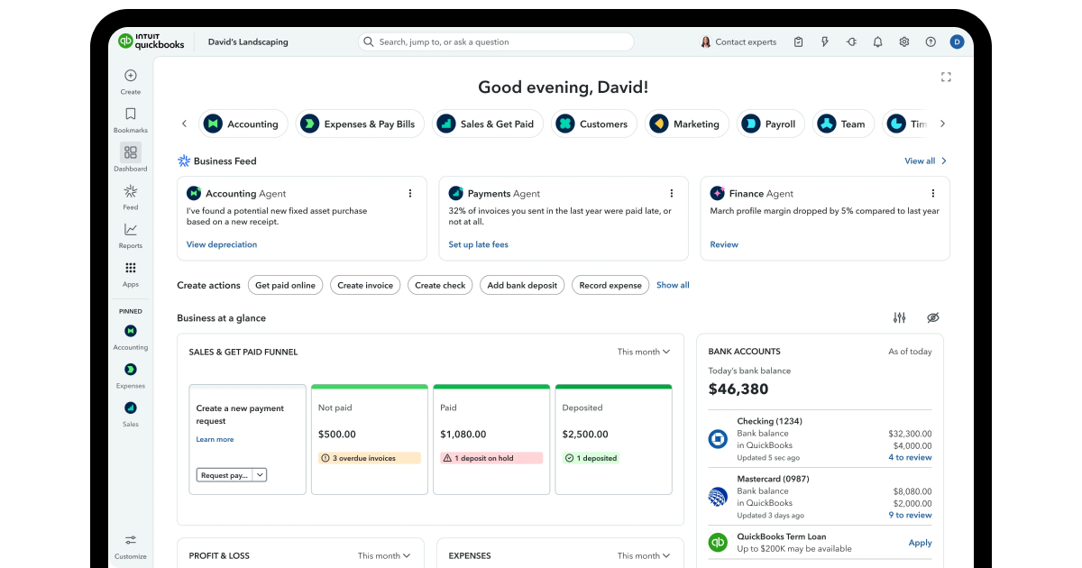 QuickBooks Online Advanced