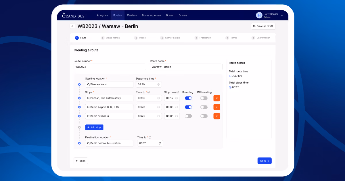 bus ticket booking software