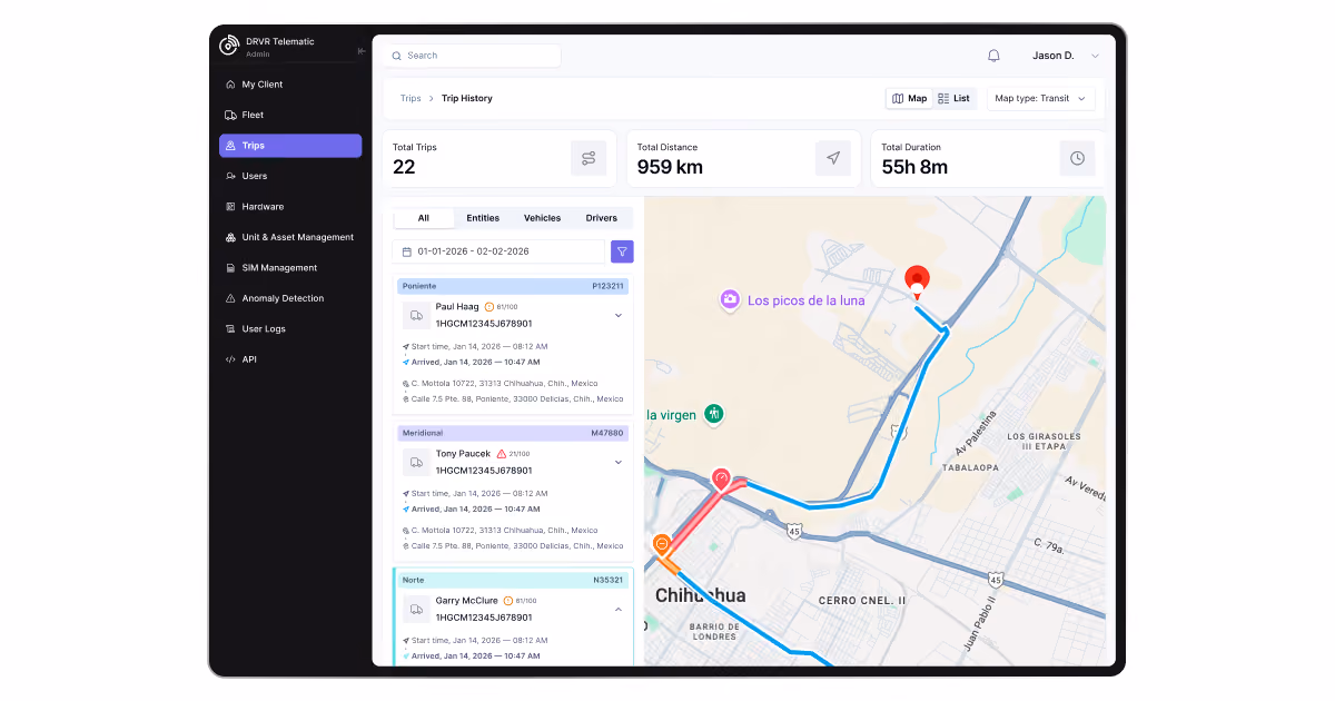 logistics tracking software