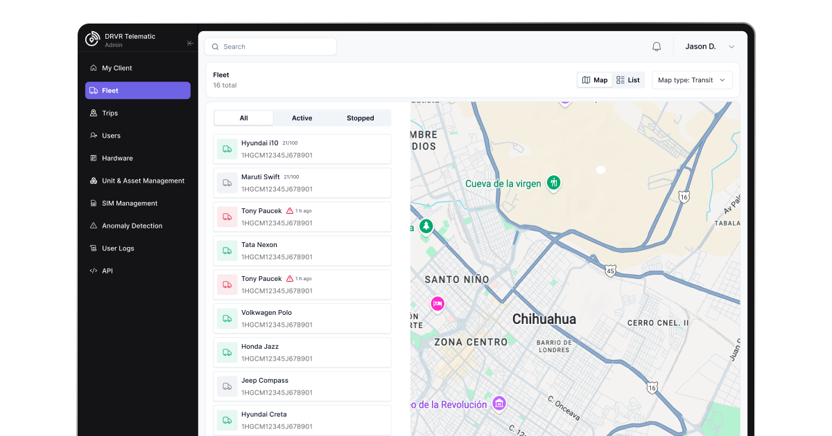 fleet telematics software