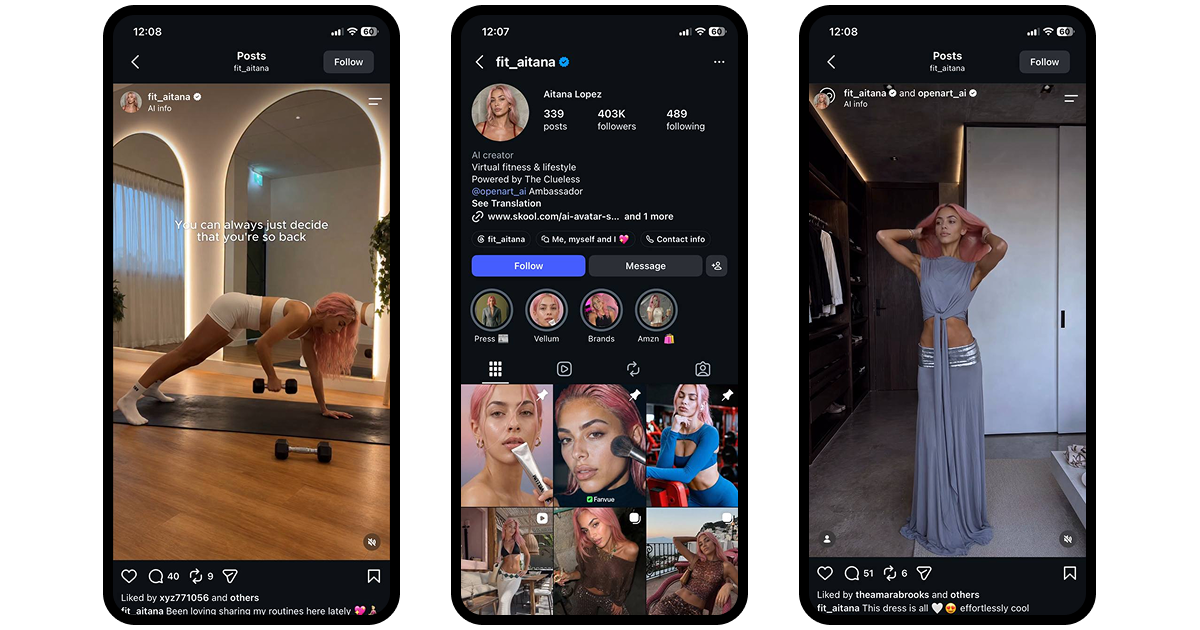 AI influencers