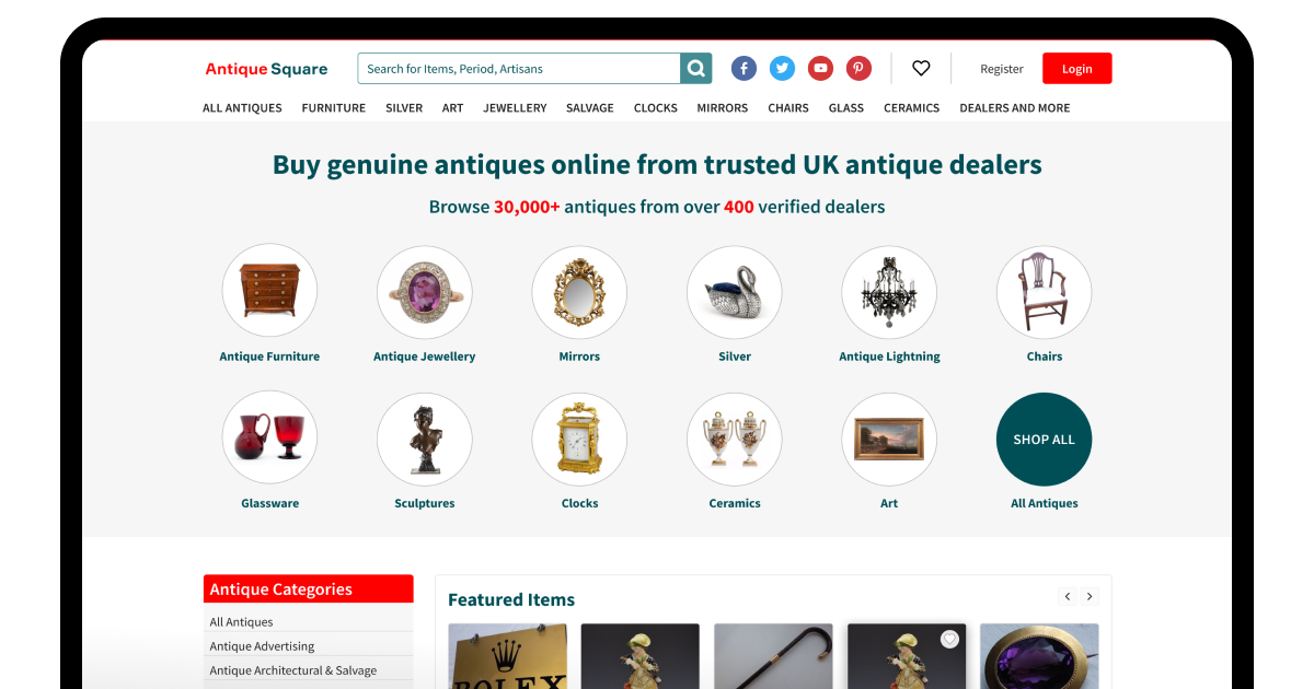 antique marketplace