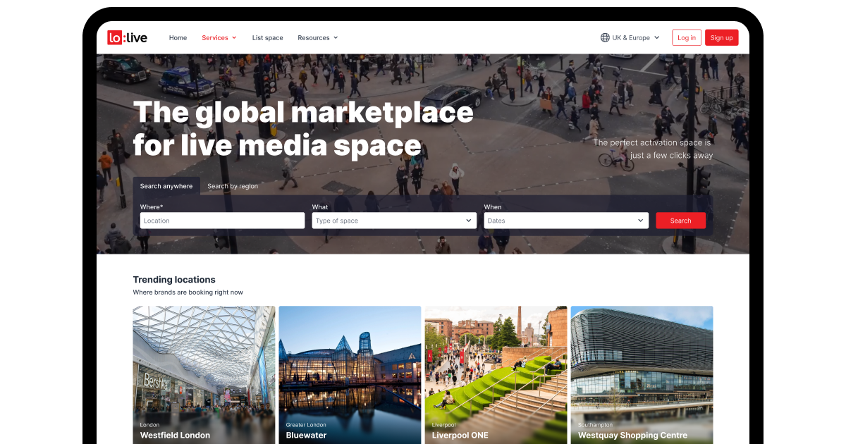 live media marketplace