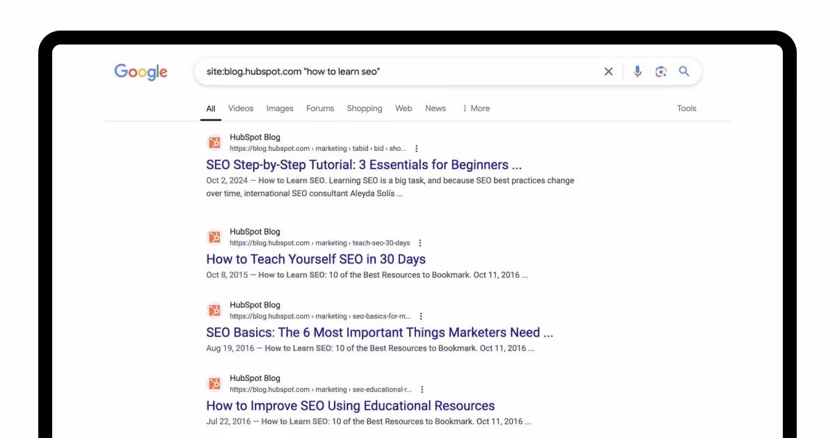SEO strategy