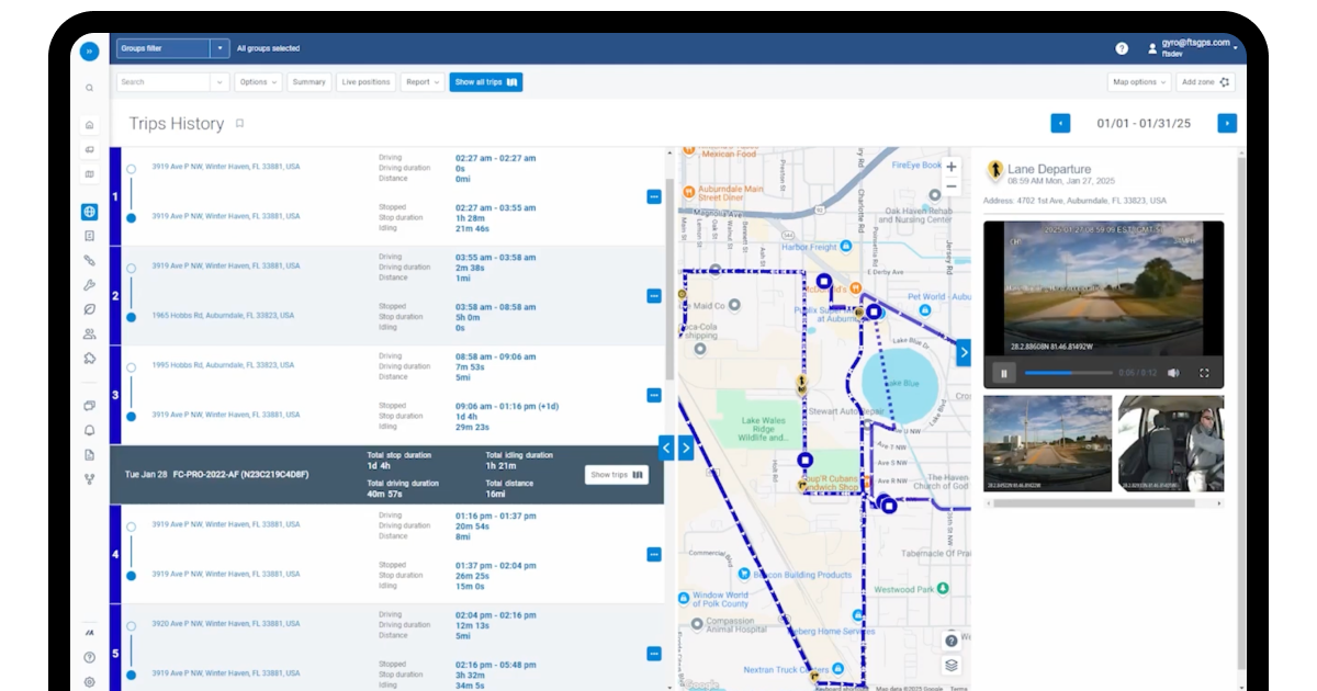 FleetCam Pro Road & Driver