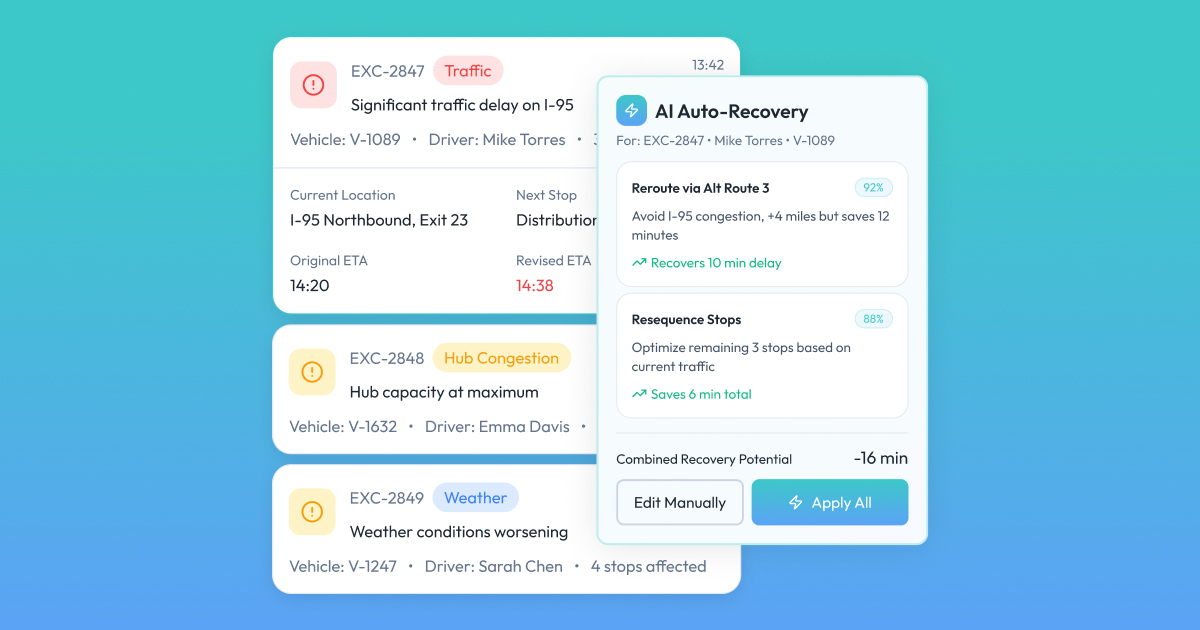 AI logistics platform