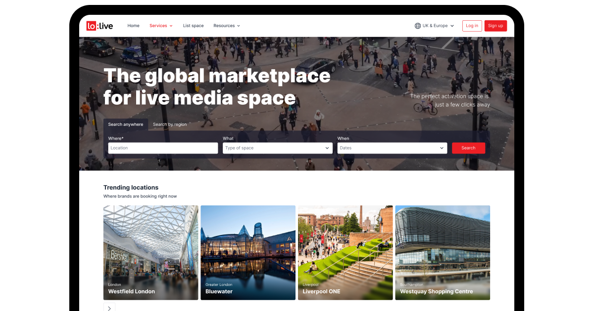 venue booking platform