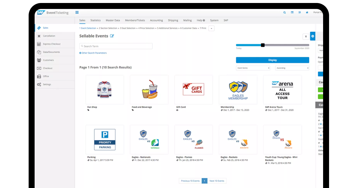 SAP Event Ticketing