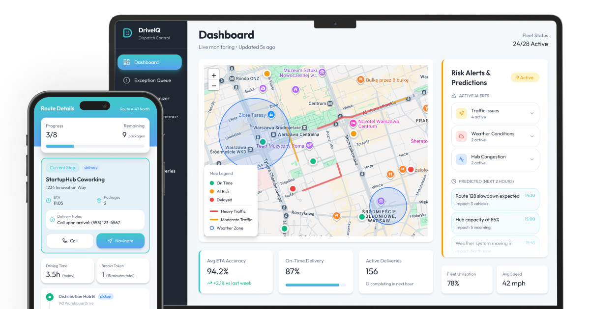 AI logistics software