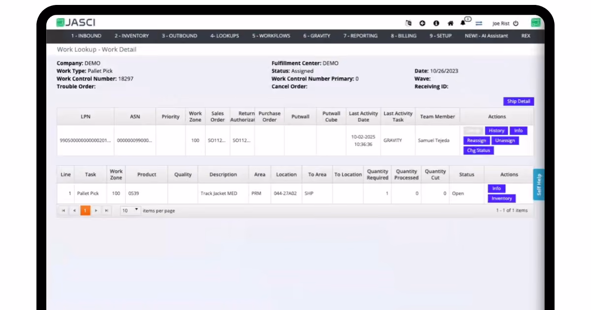 JASCI AI Dynamic Slotting