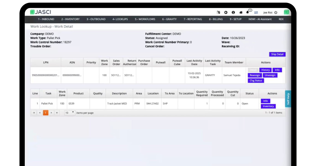 JASCI AI Dynamic Slotting