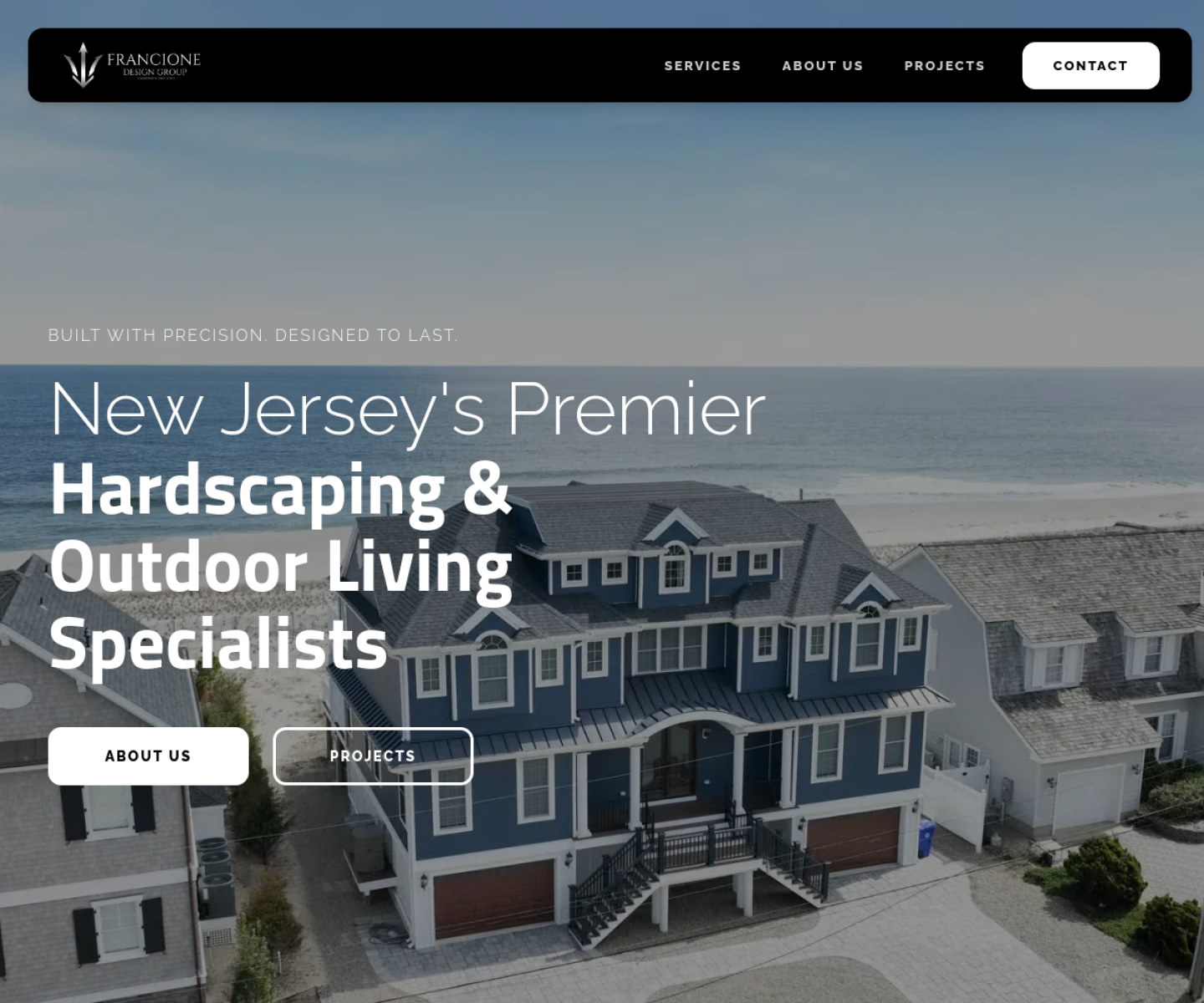 Francione Design Group website by IseMedia