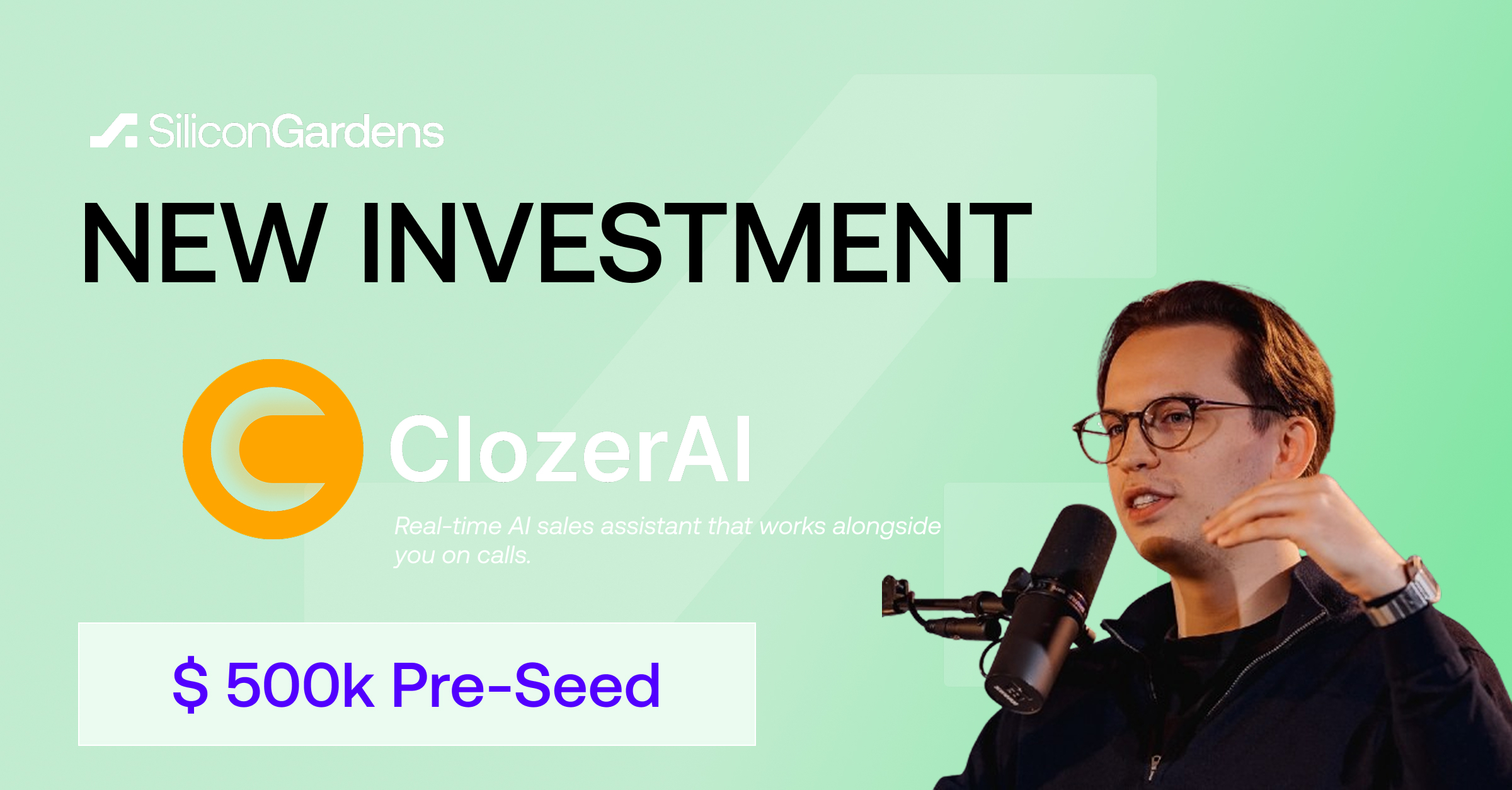 New Investment: ClozerAI raises $500k pre-seed round