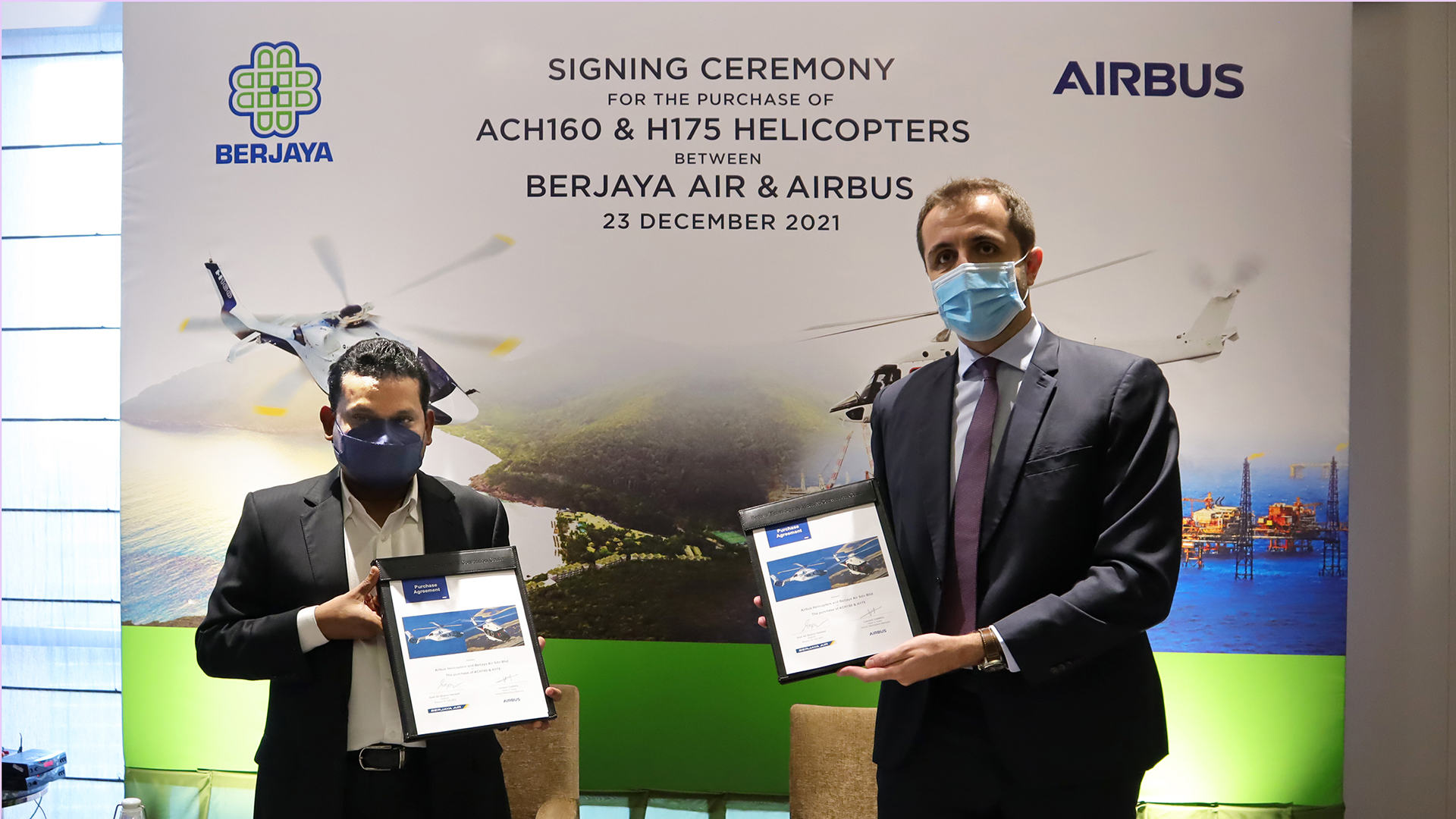 BERJAYA AIR CONTINUES TO DIVERSIFY WITH THE PURCHASE OF THE WORLD’S MOST MODERN AIRBUS HELICOPTERS